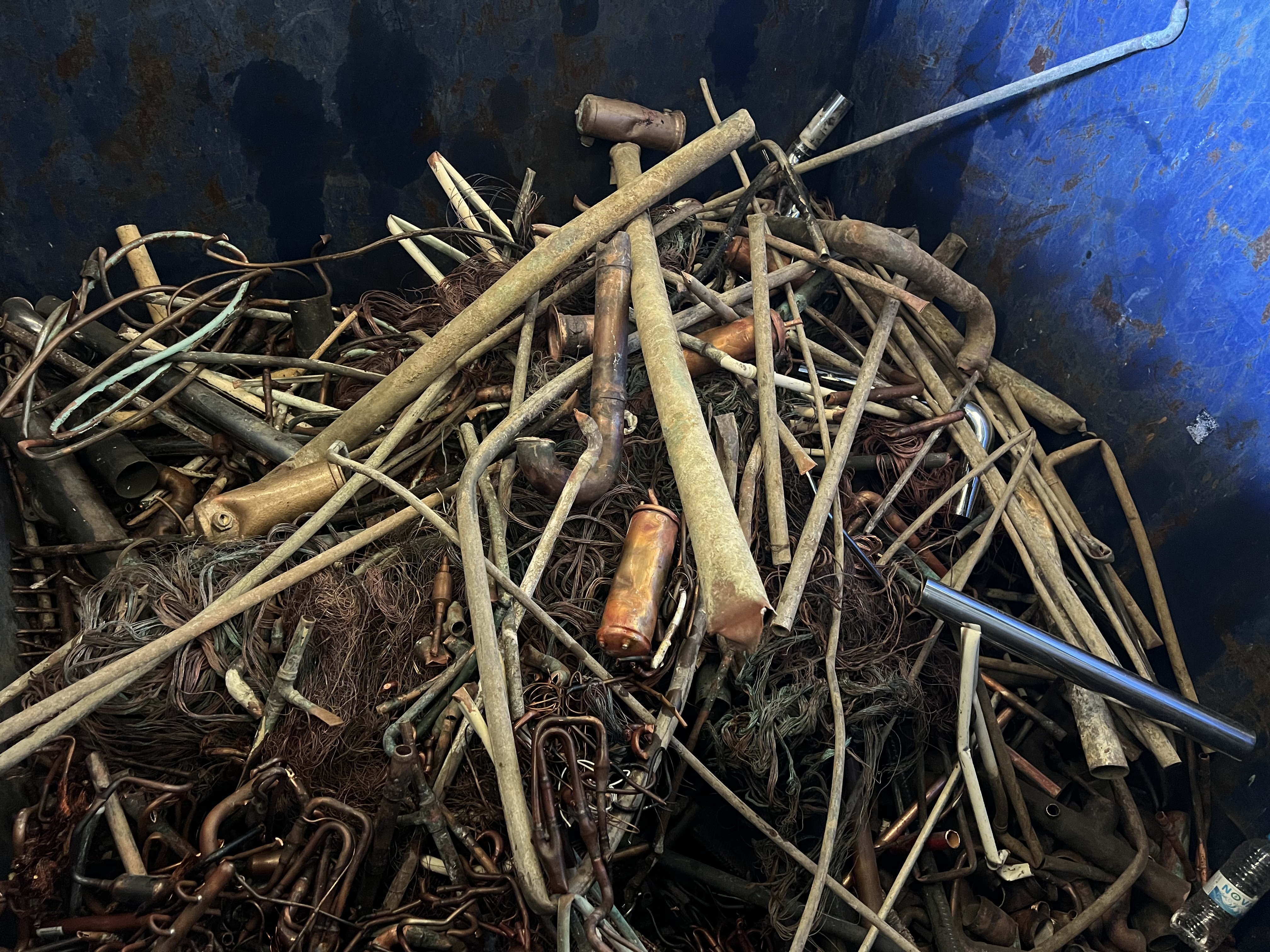 Copper Scrap Pile