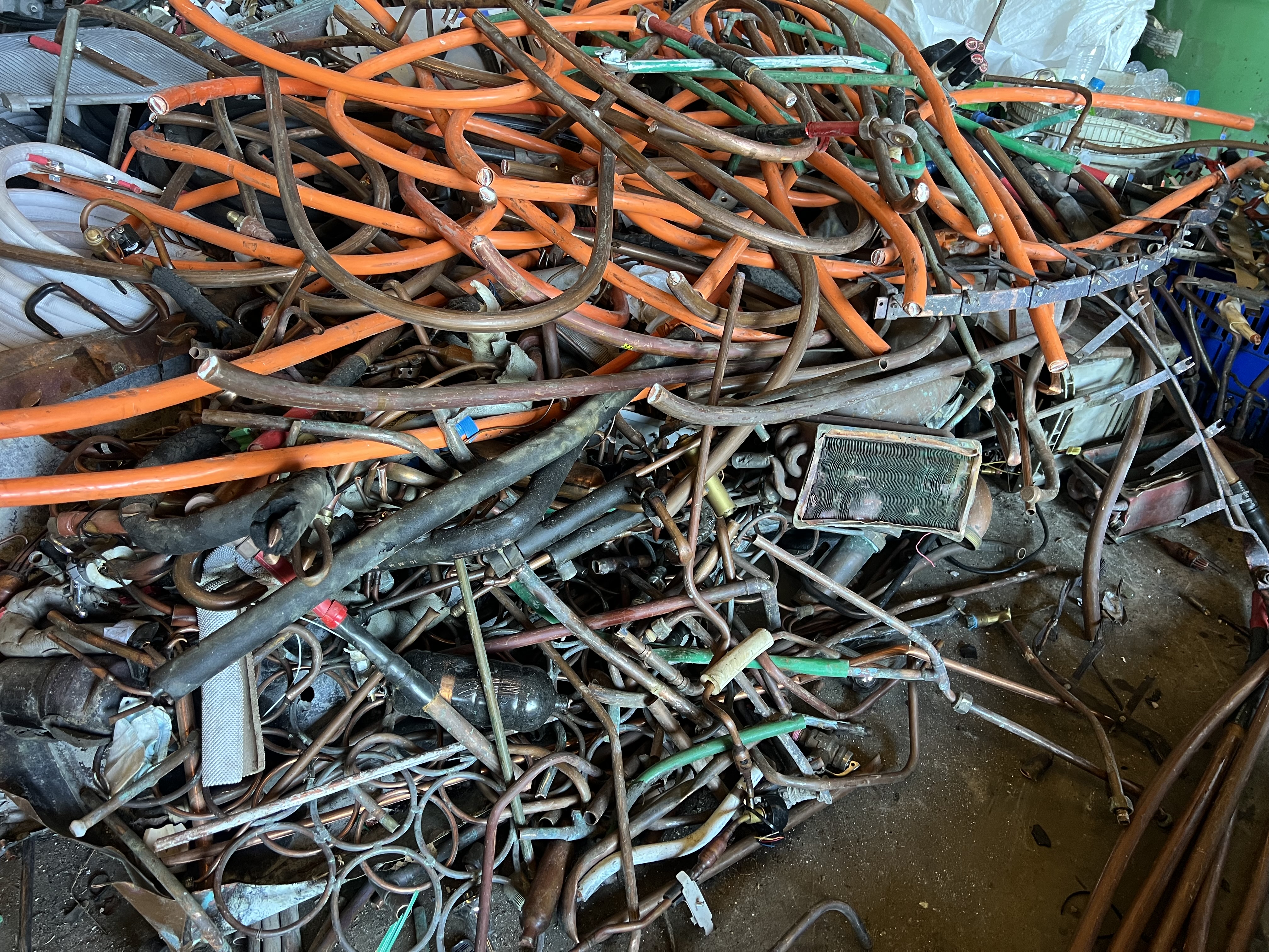 Copper Tubing and Wires