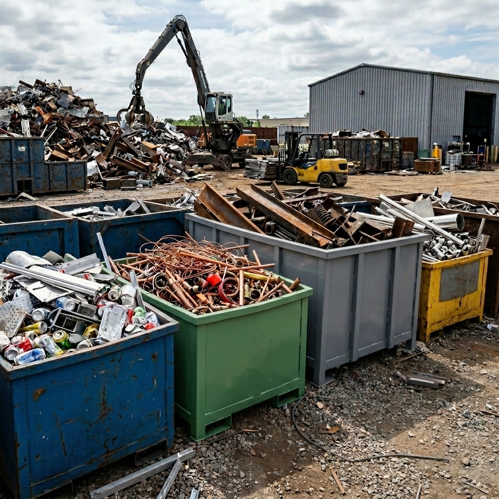 Scrap metals assortment